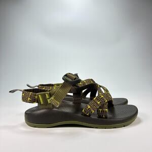 Chaco Z1 Forest Points Brown Adjustable Hiking Sandals Lightweight Youth Size 3
